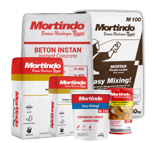 Mortindo - Mortar Instan Berkualitas